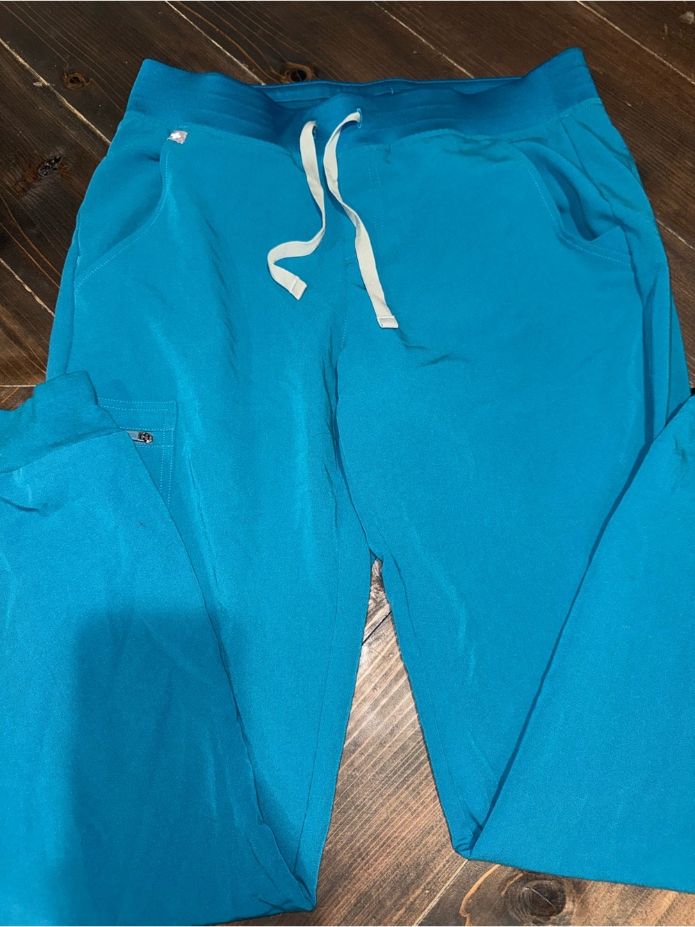 Figs Blue Zamora Joggers Size M Tall